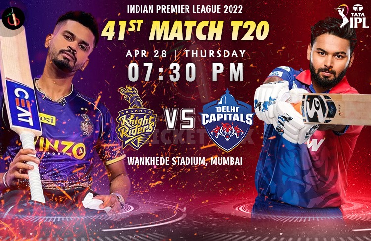 Delhi vs Kolkata 41st Clash of IPL 2022 Match Preview, Fantasy, Pitch Report, Probable XI & More