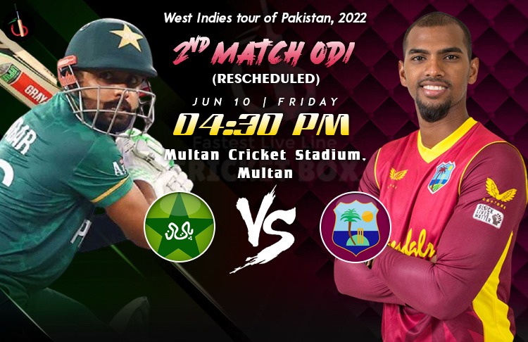 Pakistan vs West Indies 2nd ODI Match Preview, Probable XIs, Match Prediction, Pitch Report & More