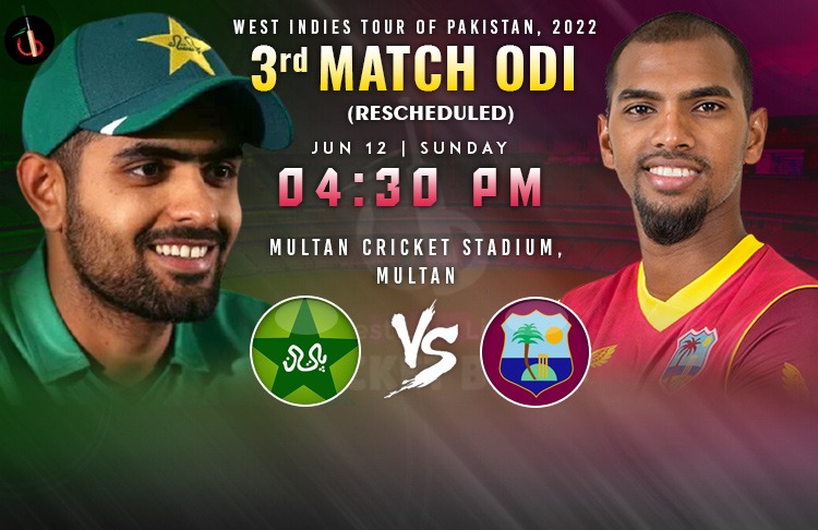 Pakistan vs West Indies 3rd ODI Match Preview, Probable XIs, Match Prediction, Pitch Report & More