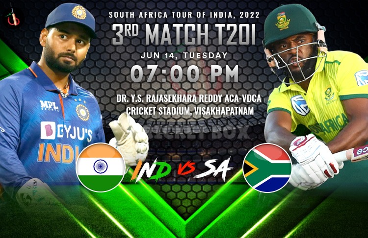 India vs South Africa 3rd T20 Match Preview, Probable XIs, Match Prediction, Pitch Report & More