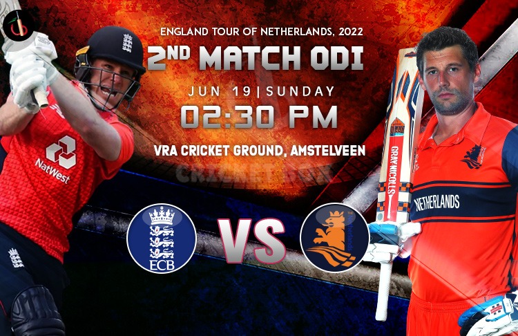 Netherlands vs England 2nd ODI Match Preview, Probable XIs, Match Prediction, Pitch Report & More