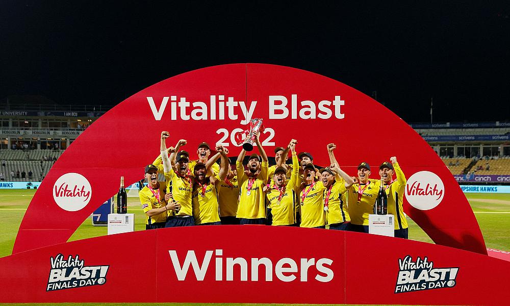 Hampshire pipped Lancashire in thriller for third Blast title