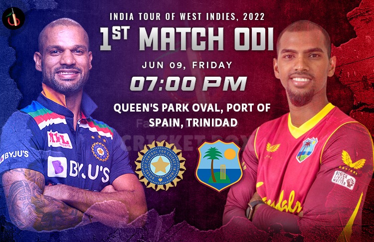 India vs West Indies 1st ODI Match Preview, Probable XI, Match Prediction, Pitch Report & More