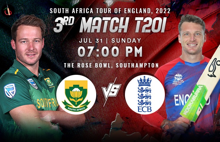 England vs South Africa 3rd T20 Match Preview, Probable XI, Match Prediction, Pitch Report & More