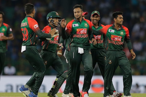 Mosaddek five-fer helps Bangladesh level series