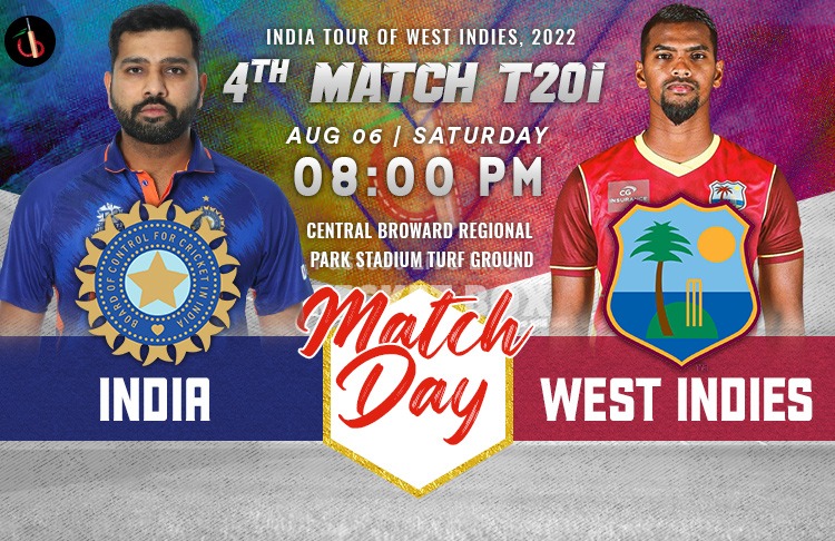 West Indies vs India 4th T20I Match Preview, Probable XI, Match Prediction, Pitch Report & More