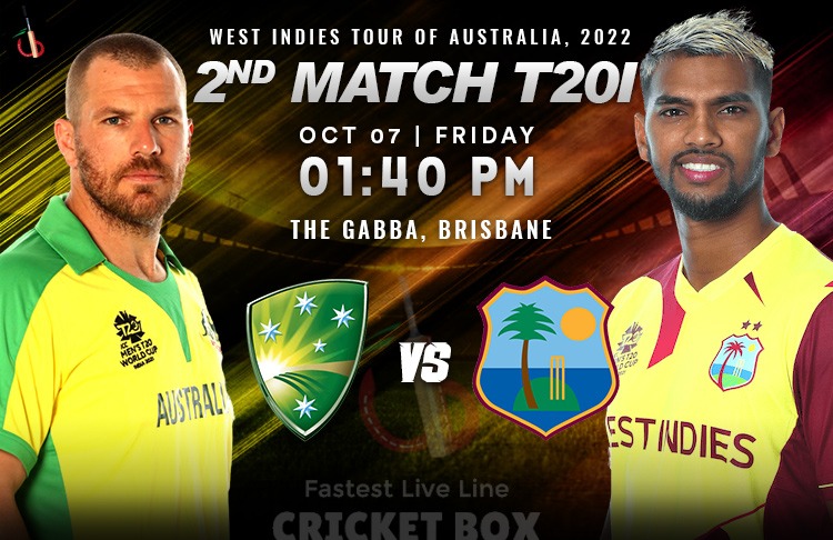 West Indies vs Australia 2nd T20 Match Preview, Probable XI, Top Picks, Match Prediction, Pitch Report & More