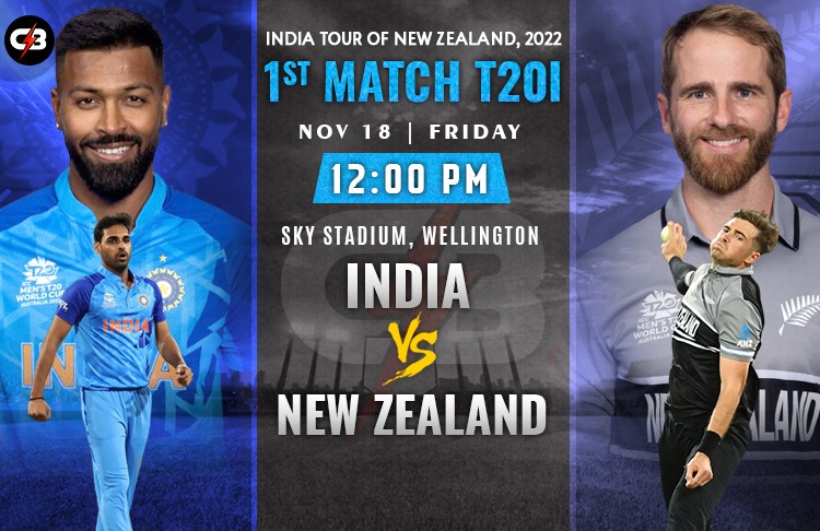 1st T20 Match India vs New Zealand Preview, Probable XI, Match Top Picks, Pitch Report & More