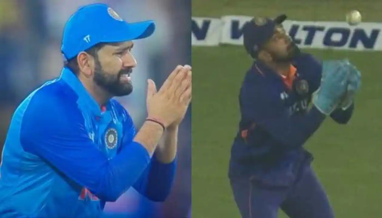 KL Rahul drop Mehidy Hasan s catch, Rohit Sharma loses cool when fielding blunder