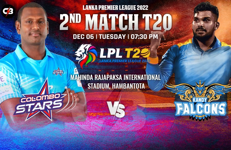 1st T20 Match Colombo Stars vs Kandy Falcons Preview, Probable XI, Match Weather Report, Pitch Report & More (Lanka Premier League 2022)