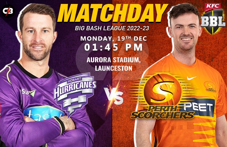 Hobart Hurricanes vs Perth Scorchers Match 8th - Preview, Probable XI, Match Weather Report, Pitch Report & More