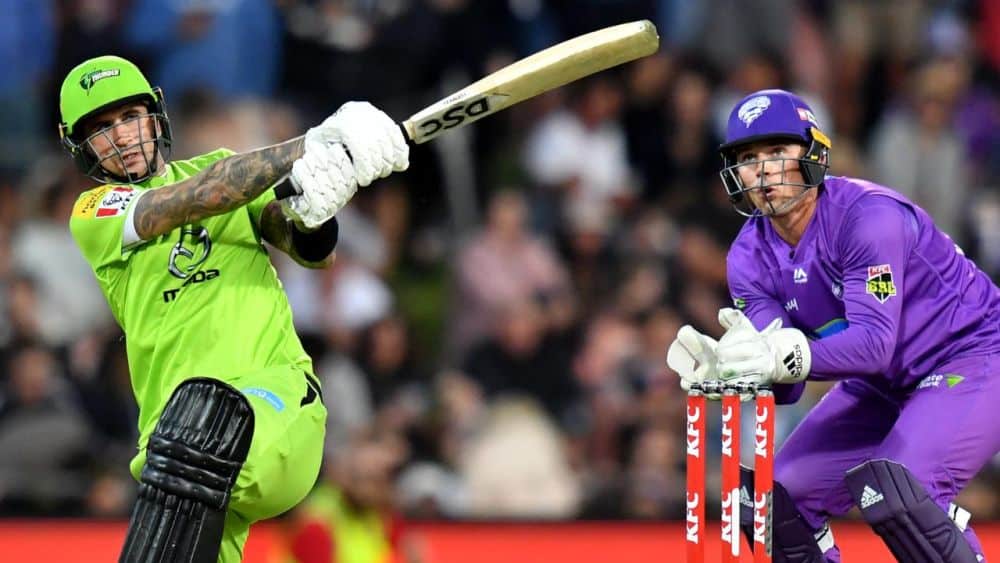 Sydney Thunder flex batting muscles in big win