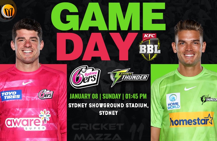 Sydney Thunder vs Sydney Sixers Match 34th - Preview, Probable XI, Pitch Report, Weather Report & More
