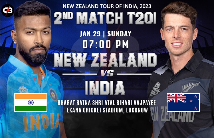 India vs New Zealand 2nd T20I Match - Preview, Probable XI, Pitch Report, Weather Report, Top Picks & More