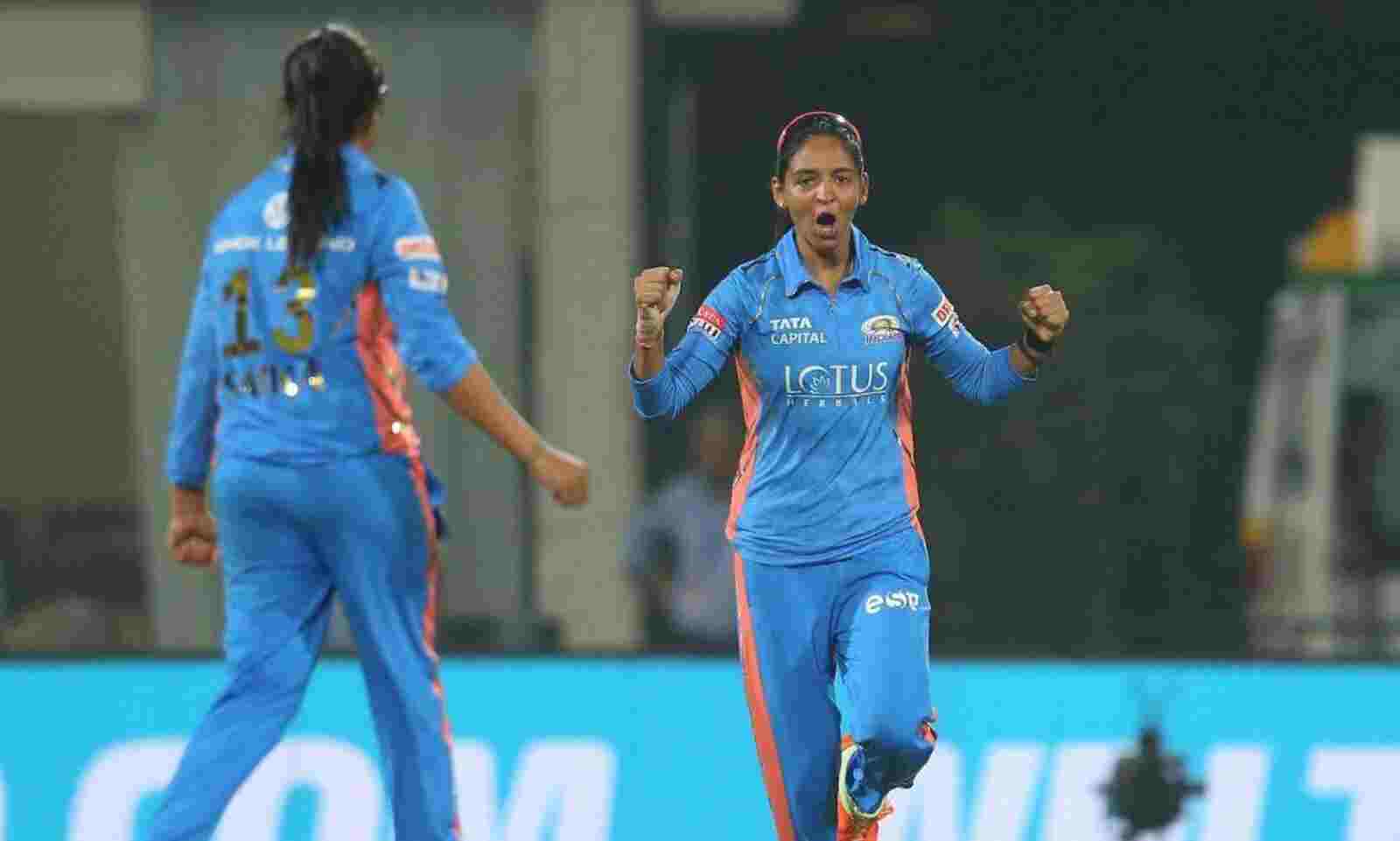 Harmanpreet lights up WPL Day for Mumbai in 143-run win