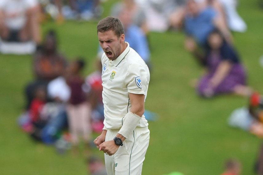 Injured Nortje ruled out of second Test against WI