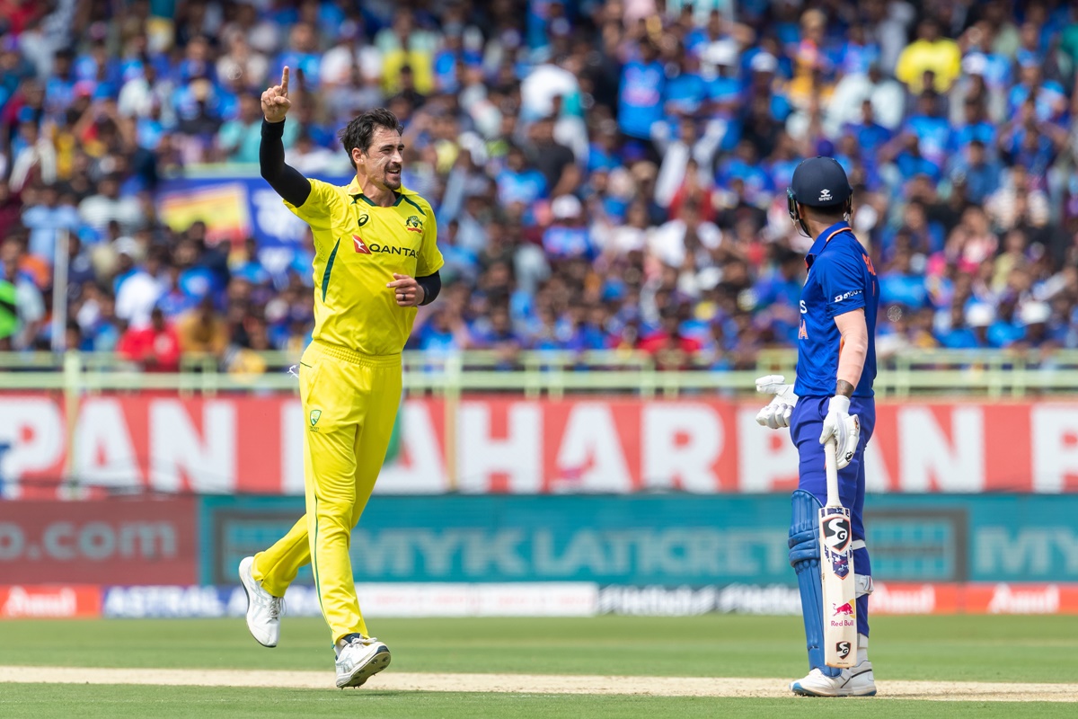 Starc bags five as India fold for 117