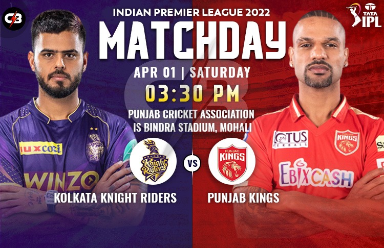 Kolkata Knight Riders vs Punjab Kings 2nd IPL Match Preview, Probable XI, Match Details, Pitch Report, Key Players & More