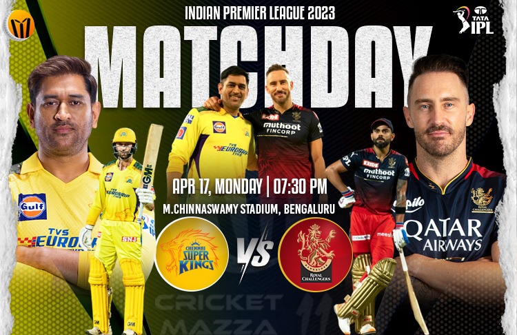 Chennai Super Kings vs Royal Challengers Bangalore 24th IPL Match - Preview, Pitch Report, Probable XI, Match Details, Key Players & More