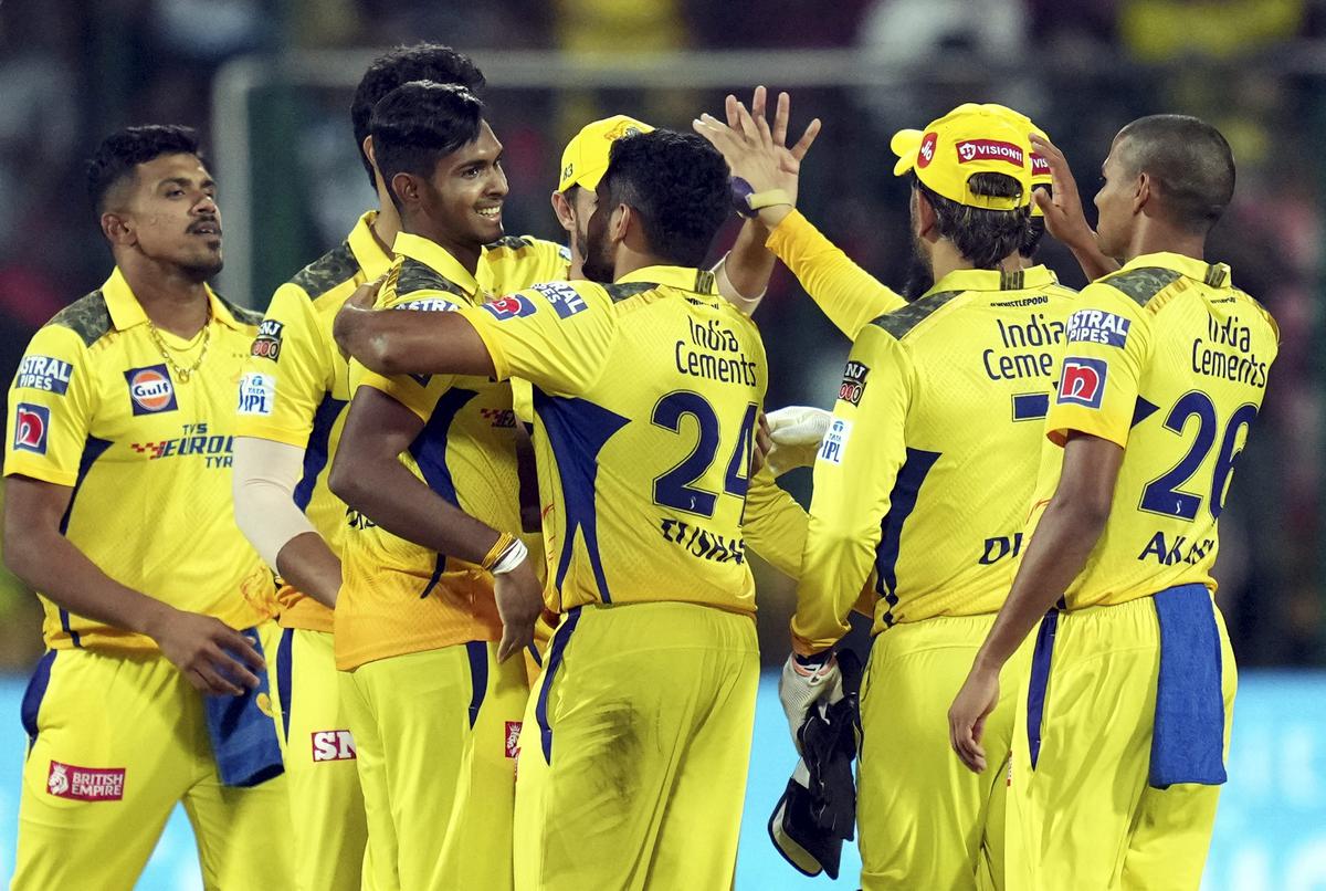 CSK prevail over RCB in Chinnaswamy six-fest
