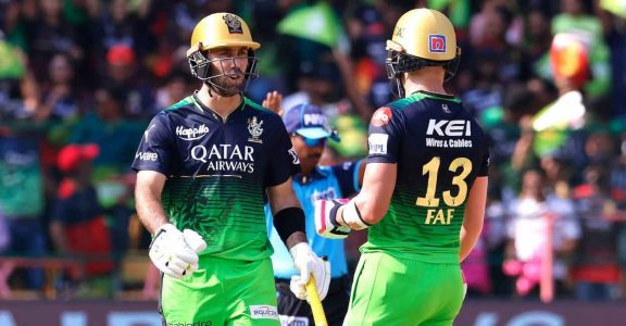 Maxwell, Faf set up RCB for a thrilling win