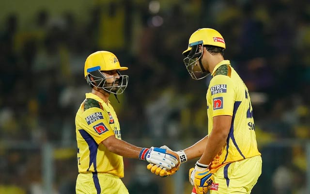 Rahane, Dube fifties down KKR as CSK go to the top