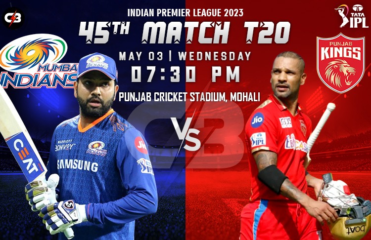 Mumbai Indians vs Punjab Kings 46th Match IPL live Match Preview, Pitch Report, Probable XI, Match Details, Key Players & More