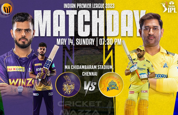 Chennai Super Kings vs Kolkata Knight Riders 61st Match IPL Match Live Preview, Pitch Report, Probable XI, Match Details, Key Players & More