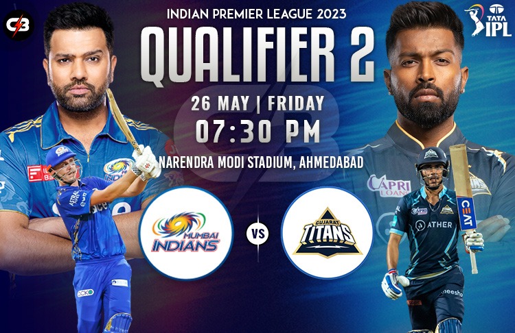 Mumbai Indians vs Gujarat Titans 2nd Qualifier Match Live Preview, Pitch Report, Probable XI, Match Details, Key Players & More