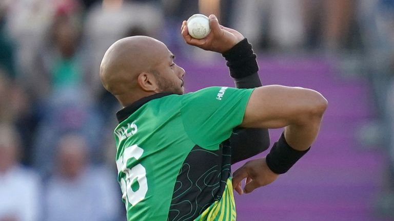 Tymal Mills takes hat-trick in crushing Southern Brave win