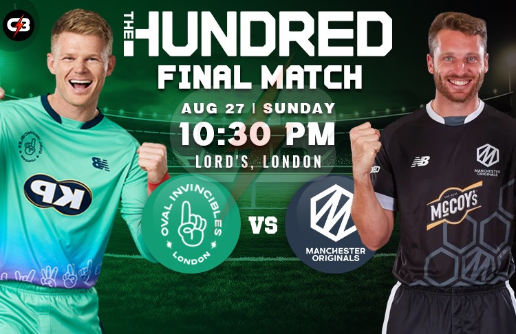 Manchester Originals vs Oval Invincibles Final Match 100 Balls Live Preview, Pitch Report, Probable XI, Match Details, Weather Report & More (Men's)