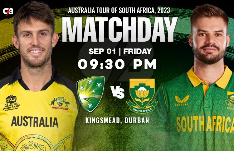 South Africa vs Australia 2nd T20I Match Live Preview, Pitch Report, Probable XI, Match Details, Key Players & More (Men's)