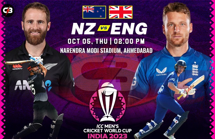 England vs New Zealand - 1st Match of World Cup Mens, Probable XI, Top Picks, Pitch Report & Key Players and more (2023)