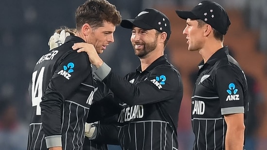 Five-star Santner and batters make it two in two for New Zealand