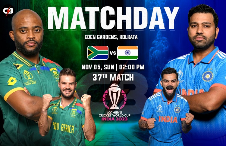 India vs South Africa - 37th Match of World Cup Mens, Probable XI, Weather Report, Pitch Report and more (2023)	