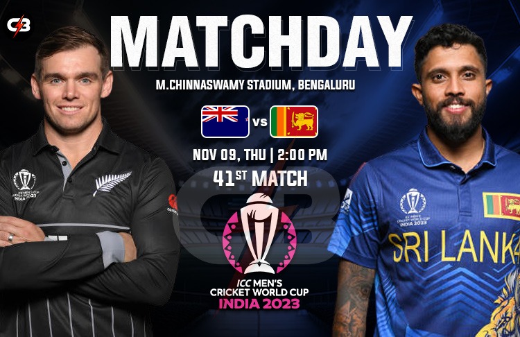 New Zealand vs Sri Lanka - 41st Match of World Cup Mens, Probable XI, Weather Report, Pitch Report and more (2023)	