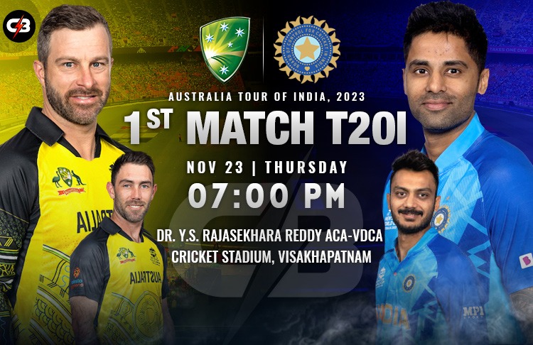 India vs Australia - 1st T20I Match, Probable XI, Pitch Report, Weather Report and more (2023)	