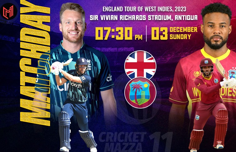 West Indies vs England - 1st ODI Match, Probable XI, Pitch Report, Weather Report and more (2023)	