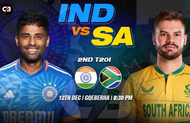 South Africa vs India 2nd T20I Match - Probable XI, Pitch Report, Weather Report and more (2023)