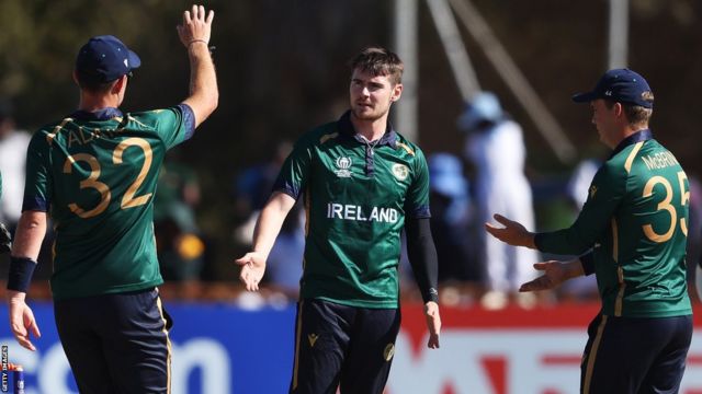 Josh Little's record 6 for 36 puts Ireland 1-0 up