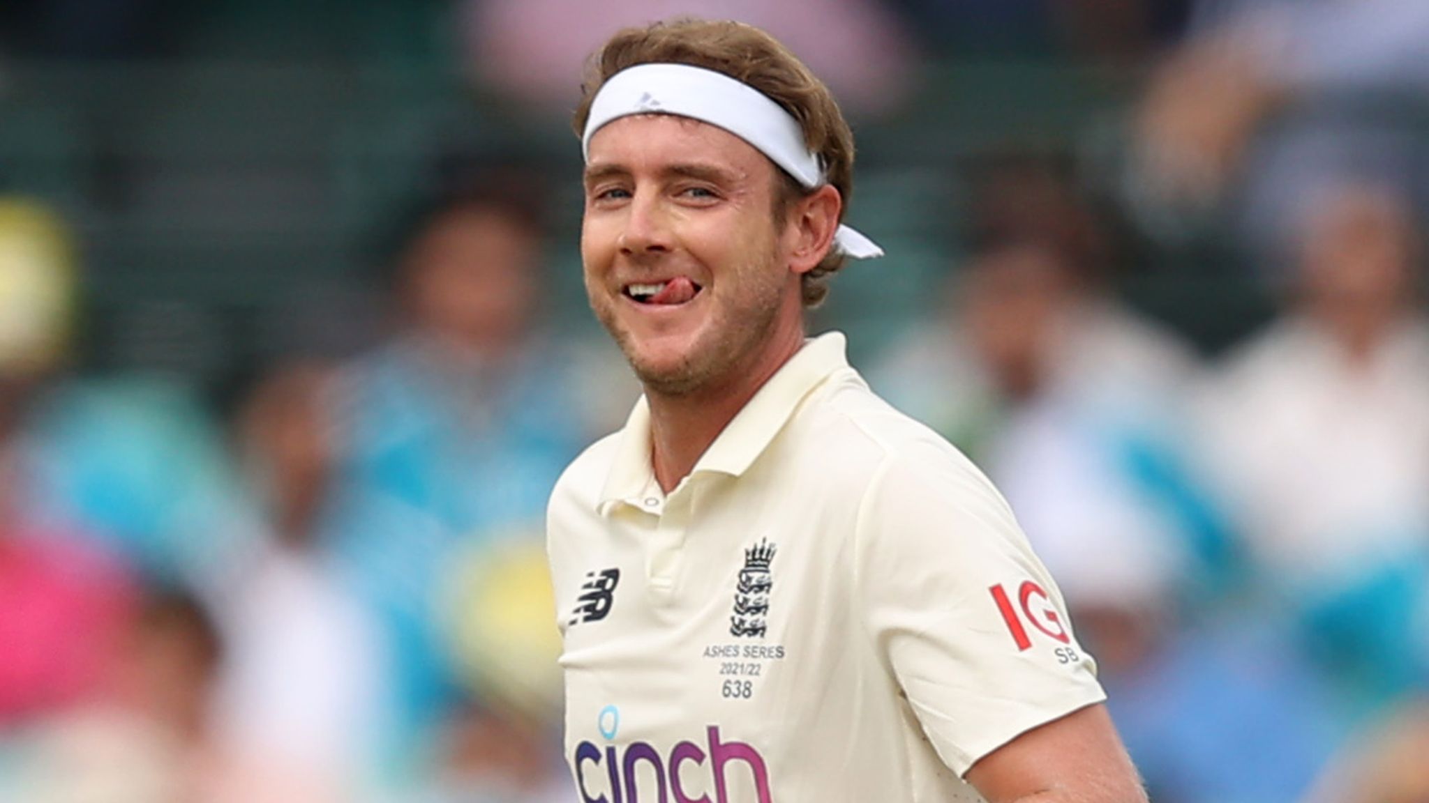 Stuart Broad awarded CBE in New Year's honours list